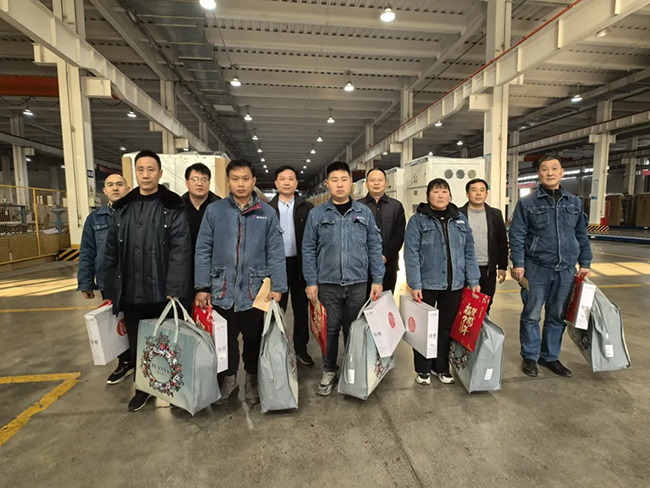 九游注册-九游（中国）新春慰问送关怀，节前安全督导保平安
