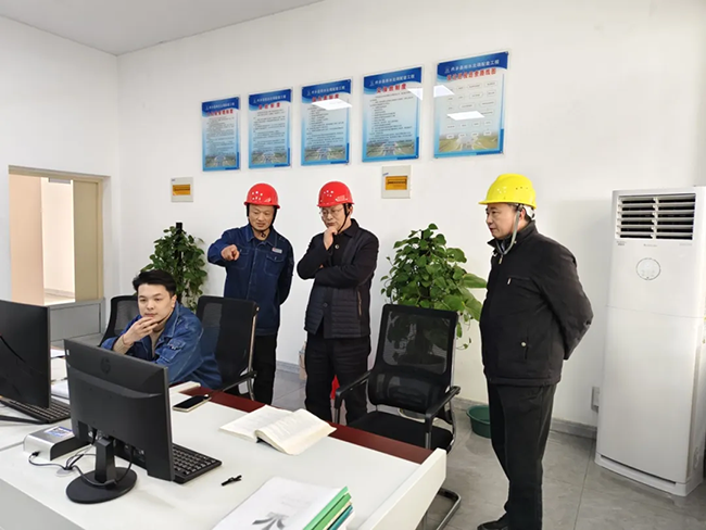 九游注册-九游（中国）新春慰问送关怀，节前安全督导保平安